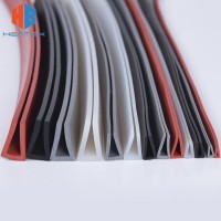 Solid Silicone U Extrusion Sealing Strip